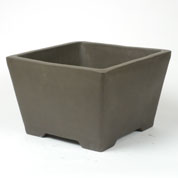 Vaso Cermica Bonsai - Quadrado -  C.36 x A.24 cm